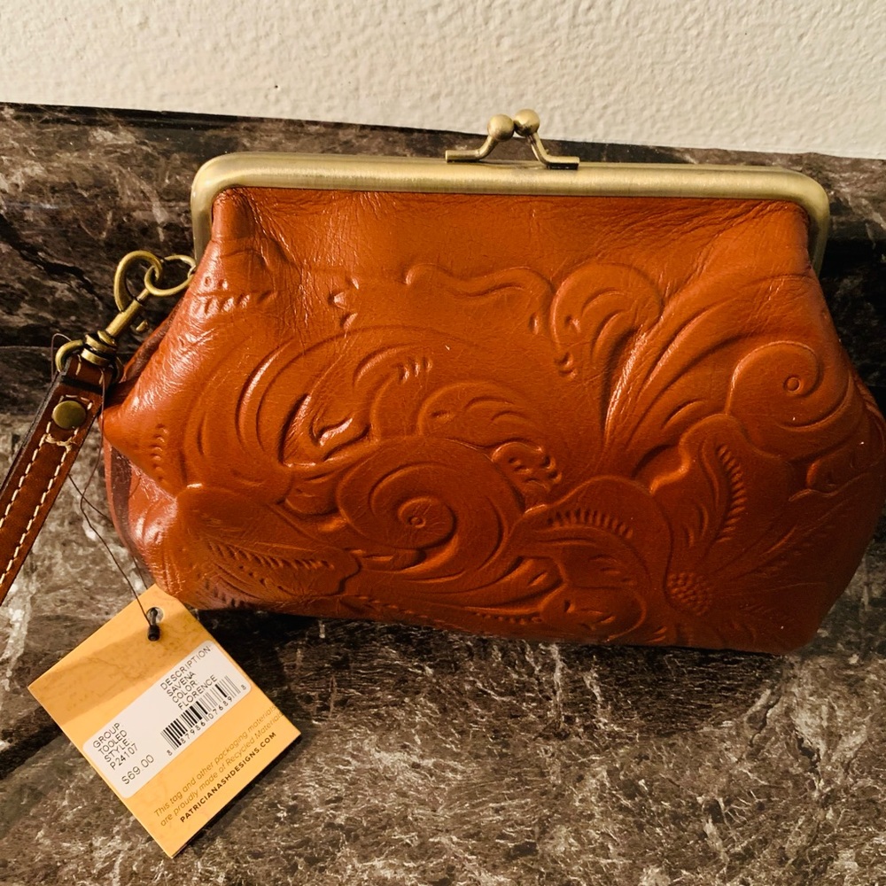 Patricia Nash Savena Wristlet:  NWT